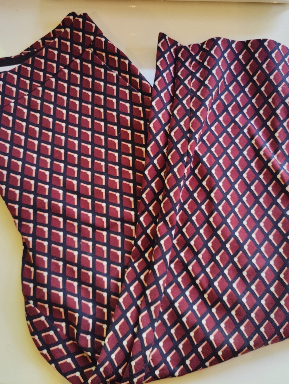 Ann Taylor Devin Geometric Patterned Trouser